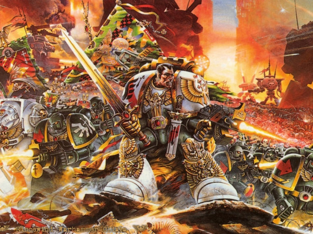 Обои картинки фото видео, игры, warhammer, 40, 000, dawn, of, war