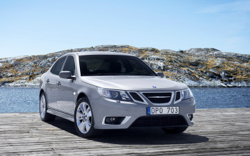 обоя saab, sport, sedan, aero, автомобили