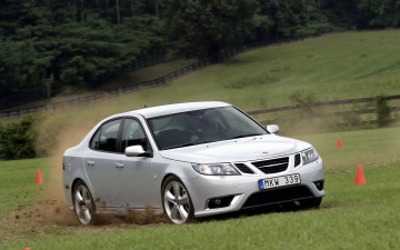 обоя saab, sport, sedan, автомобили