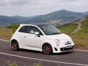 Картинка abarth 500c 2010 автомобили fiat