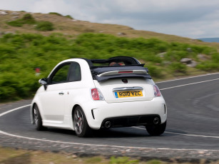 Картинка abarth 500c 2010 автомобили fiat