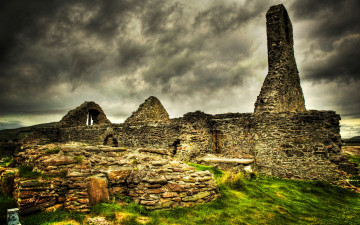 Картинка города исторические архитектурные памятники ирландия церковь развалины