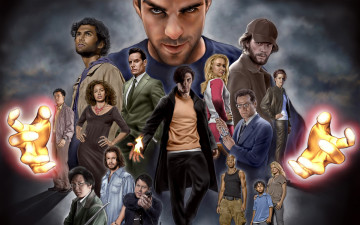 обоя heroes, рисованные, люди, фильм, сериал, герои