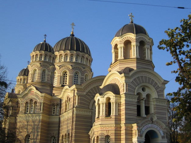 Обои картинки фото рига, христорождественский, кафедральный, собор, города, латвия