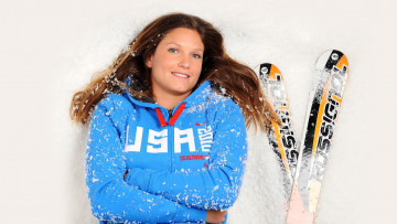 Картинка julia mancuso спорт лыжный девушка лыжи