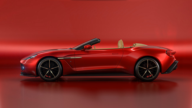 Обои картинки фото автомобили, aston martin, aston, martin, 2016г, volante, zagato, vanquish