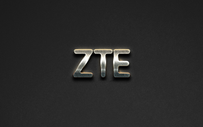 Обои картинки фото zte, бренды, - другое, серый, стальное, искусство, смартфоны, логотип, креативное, каменный, фон, стальной, эмблемы