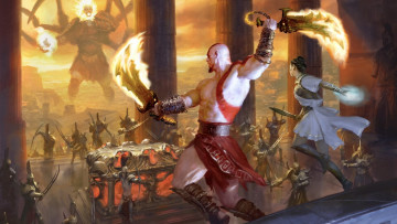 Картинка видео+игры god+of+war кратос бог войны god of war