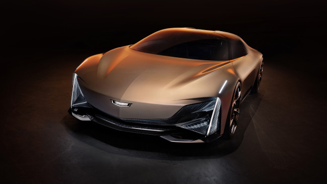 Обои картинки фото автомобили, cadillac, opulent, velocity, concept, 2024