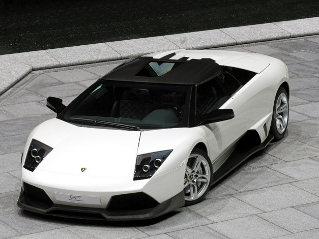 Обои картинки фото 2008, bf, performance, murcielago, gt, 660, автомобили, lamborghini