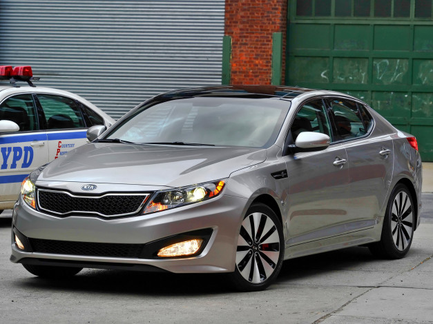 Обои картинки фото optima, 2011, автомобили, kia