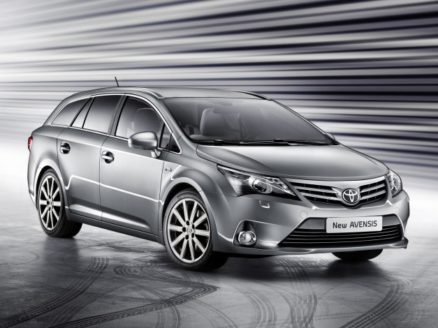 Обои картинки фото toyota, avensis, wagon, автомобили