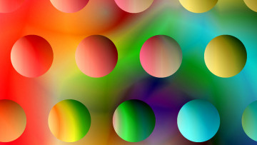 Картинка векторная+графика другое радуга круг шар свет цвет