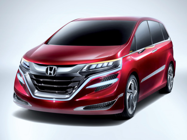 Обои картинки фото honda m concept 2013, автомобили, honda, 2013, concept, m