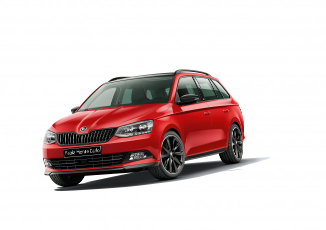 Обои картинки фото автомобили, skoda, combi, fabia