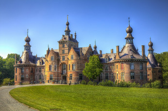 Картинка gent++belgien города замки+бельгии замок парк