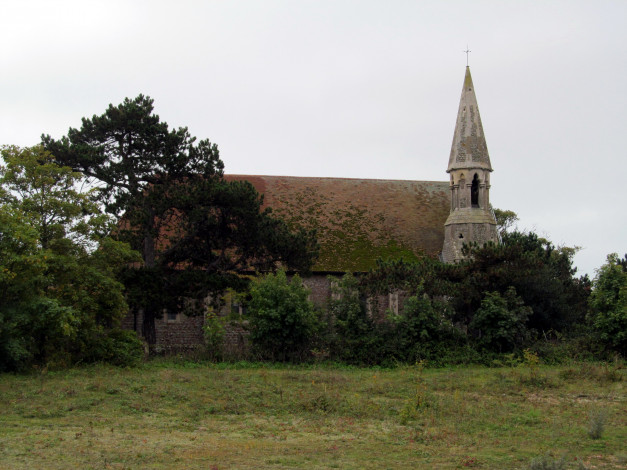 Обои картинки фото rye harbor church, rye sussex, uk, города, - католические соборы,  костелы,  аббатства, rye, harbor, church, sussex