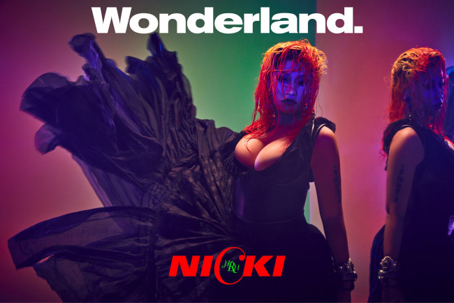 Обои картинки фото nicki minaj , 2018, музыка, nicki minaj, nicki, minaj, певица, журнал, wonderland