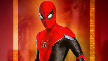 Картинка spider-man +far+from+home+ 2019 кино+фильмы +far+from+home постер боевик imax фантастика человек паук вдали от дома том холланд