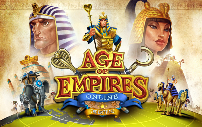 Обои картинки фото видео игры, age of empires online, египтяне, персонажи