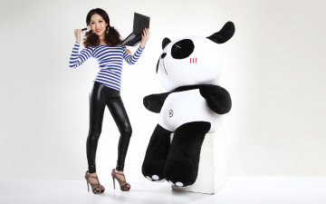 Картинка -Unsort+Азиатки девушки unsort азиатки макияж панда девушка