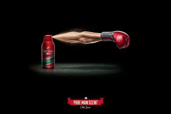 Картинка бренды old spice боксерская перчатка рука дезодорант
