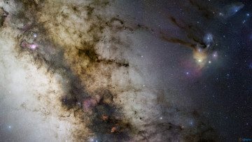 Картинка milky way centerи космос галактики туманности млечный путь галактика вселенная