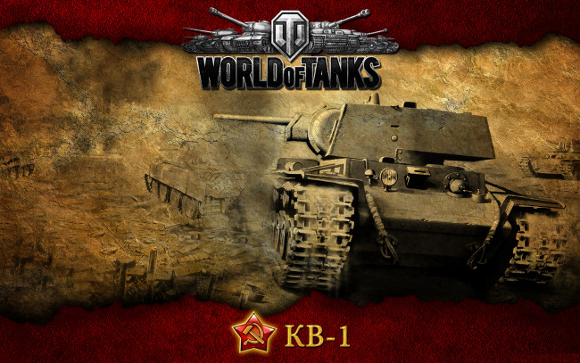 Обои картинки фото видео, игры, мир, танков, world, of, tanks, кв-1, танк