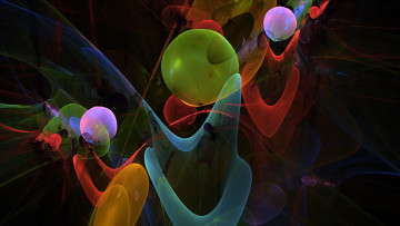 Картинка 3д+графика абстракция+ abstract цвет форма