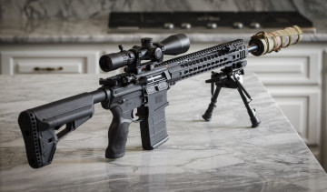 Картинка оружие снайперская+винтовка штурмовая винтовка spr mega 308