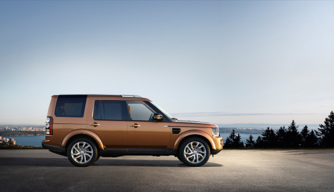 Обои картинки фото автомобили, land-rover, 2015г, landmark, discovery, land, rover