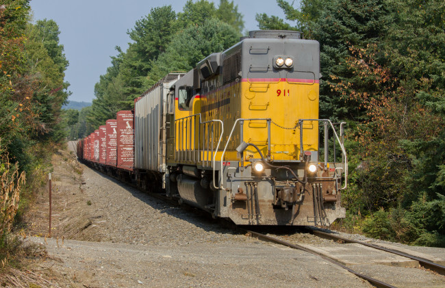 Обои картинки фото техника, поезда, рельсы, дорога, железная, локомотив, состав