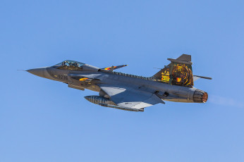 Картинка jas-39c+gripen авиация боевые+самолёты истребитель