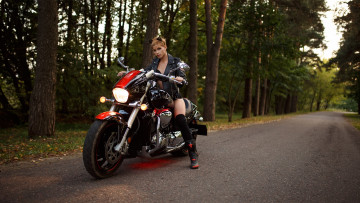 обоя мотоциклы, мото с девушкой, анастасия, жилина