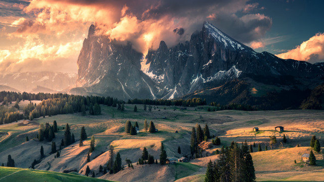 Обои картинки фото природа, горы, доломитовые, альпы, италия