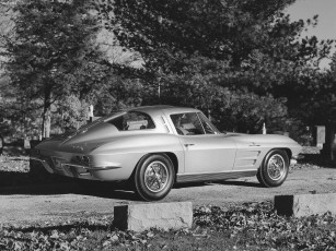 Картинка chevrolet corvette c2 1963 автомобили