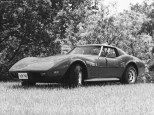 Картинка chevrolet corvette c3 1968 автомобили