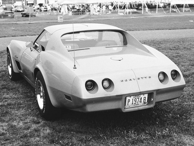 Обои картинки фото chevrolet, corvette, c3, 1968, автомобили