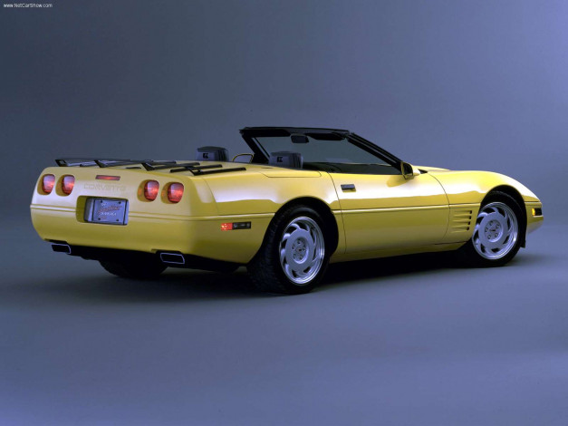 Обои картинки фото chevrolet, corvette, c4, 1983, автомобили