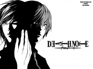 обоя dn131, аниме, death, note