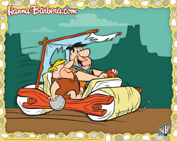 Обои картинки фото мультфильмы, the, flintstones