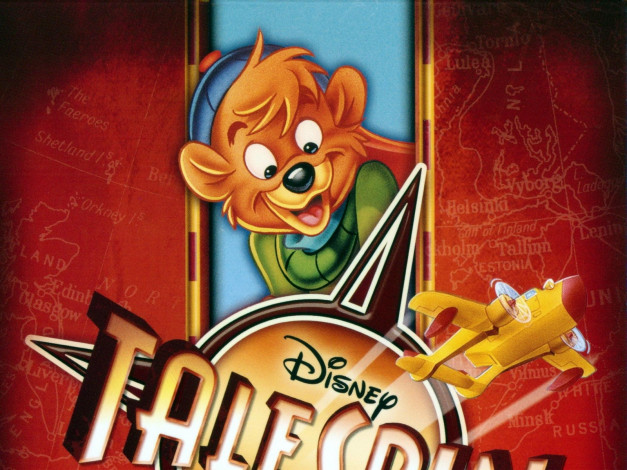 Обои картинки фото мультфильмы, talespin