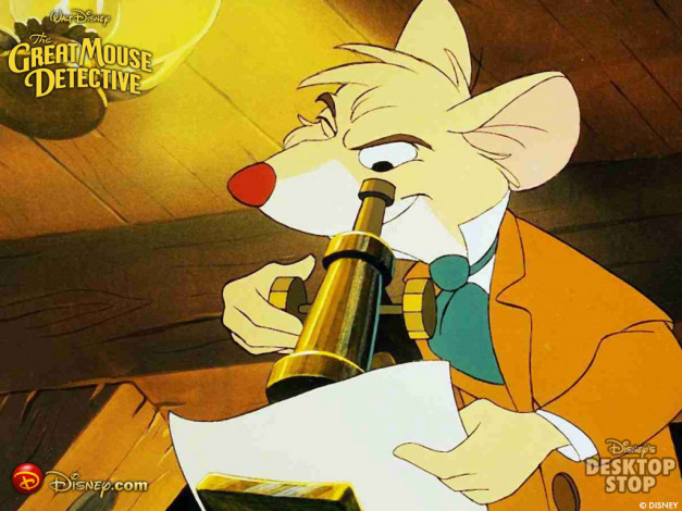 Обои картинки фото мультфильмы, the, great, mouse, detective