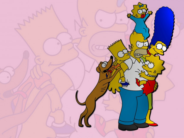 Обои картинки фото мультфильмы, the, simpsons