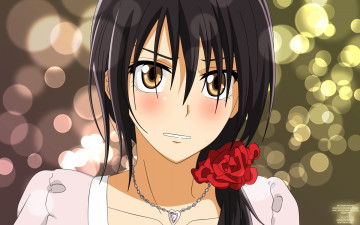 обоя аниме, kaichou, wa, maid, sama