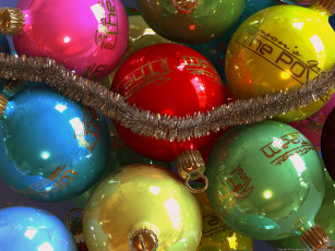 Картинка праздничные шарики гирлянда шарик
