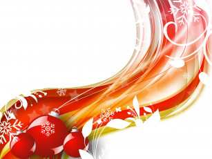 Картинка праздничные векторная графика новый год шарик снежинка