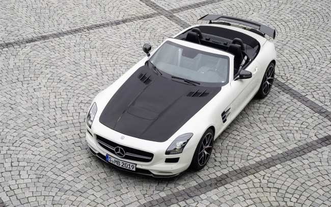 Обои картинки фото автомобили, mercedes, benz, final, edition, amg, gt, sls, mercedes-benz