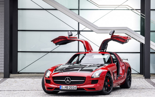 Обои картинки фото автомобили, mercedes, benz, sls, mercedes-benz, final, edition, amg, gt