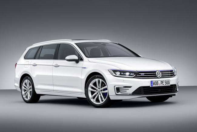 Обои картинки фото 2014 volkswagen passat gte sw, автомобили, volkswagen, passat, тюнинг, белый